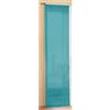 Gardinenbox Economica - Tenda a Pannello, Trasparente, Tinta Unita, con Accessori, 85589, Turchese, 245 x 60 cm