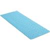 TATAY Tappetino Bagno Superficie Antiscivolo Forma Rettangolare | Tappetino Bagno Antiscivolo | Misure 97x36 cm | 126 Ventose | Design a Diamante | Facile da Pulire, Blu