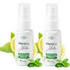 TOPWAL Mentalip Spray Alito Natural Joy, Mentalip Spray Orale Alito Fresco-30ml | 5 Principi Attivi, Niente Fronzoli, Ingredienti Naturali Di Gusto Menta, Facile Da Trasportare, Igiene Orale Quotidiana
