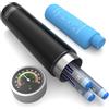 DISONCARE borsa termica medicinali,porta insulina termico da viaggio,Indicatore meccanico della temperatura Approvato TSA Contiene 3 penne per iniezione,2-8 °C,Diabete da viaggio(Nero)