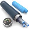 DISONCARE borsa termica medicinali,porta insulina termico da viaggio,Indicatore meccanico della temperatura Approvato TSA Contiene 3 penne per iniezione,2-8 °C,Diabete da viaggio(Blu scuro)