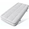 Arhatreya Materasso a molle insacchettate a 7 zone, 90 x 190 cm, H3, altezza 15 cm