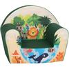 Delsit DT8-23061 - Poltrona per bambini dai 9 mesi, in morbida schiuma, con rivestimento sfoderabile, per leggere e rilassare, 52 x 32 x 42 cm