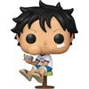 Funko Pop! Animation: One Piece - Kid Luffy Eating Devil Fruit- Figura in Vinile da Collezione - Idea Regalo - Merchandising Ufficiale - Giocattoli per Bambini e Adulti - Anime Fans