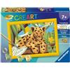 Ravensburger CreArt, Malen Nach Zahlen Kinder - Baby Leopard