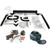 Unbekannt AHK - Gancio di traino con kit elettrico a 13 poli per Citroen Jumpy II / Fiat Scudo II / Peugeot Expert II 07, dispositivo di sospensione - rigido, con testa a sfera avvitata