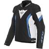 DAINESE AVRO 5 Giacca Moto in Tessuto da Uomo, Nero Bianco Blu, Protezioni Incluse (IT, Numero, 50, Regular, Regular, BLACK/BLUE/WHITE)