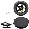 D'ANGELO 1988 D'angelo Kit Ruotino di Scorta 19 compatibile con Tesla Model Y con Cric, Chiave, Guanti e Sacca 155/80r19