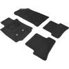 WALSER Comfort Tappetini in feltro di feltro compatibili con Renault Clio 3/Clio 3 Grandtour 2005-2014