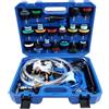 Hopzty 31 Pezzi Universale Radiatore Pressione Tester Kit per Il Test del Sistema di Raffreddamento del radiatore Pressione per Auto, Strumento ad Aria compressa per Auto, Blu