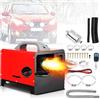 Ikodm 8KW Riscaldatore ad Aria Diesel 12V Riscaldatore di parcheggio per Camion per Barche per Auto con Interruttore LCD, Monitor silenziatore per Camion, Camper, Barche Auto