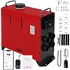 Sonnewelt Riscaldamento diesel ad aria da 12V 8KW Riscaldamento ausiliario, Riscaldamento ausiliario diesel ad aria per auto con app Bluetooth, display LCD e telecomando, riscaldatore d'aria per