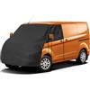 Opaltool Copertura Termica Esterna per Parabrezza per Camper Ford Transit | 420D Impermeabile Copertura Parabrezza Camper con 10 Bande e Magneti