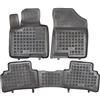 MTM Tappetini Gomma per Hyundai Tucson III Mild Hybrid 48V / Benzina/Diesel 2021- Design a Vaschetta, su Misura con Bordi Rialzati cod. 3D 9521