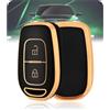LELNOOS Cover Chiave Auto, Silicone Custodia Chiave Protettiva Copri Chiavi per Dacia Sandero Stepway Streetway Duster Dokker Spring Logan Lodgy Renault Twingo Clio Kangoo Captur Megane, 2 Tasti