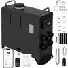 Fiqops Riscaldatore Diesel per Auto 12V 8KW, Riscaldamento Diesel per Auto con Bluetooth APP, Display LCD e Telecomando, Riscaldatore d'Aria per Camion, Barca, Camper, Veicolo da Viaggio, Nero
