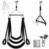 BAISUOSI Altalena BDSM per coppie con rotazione 360°, cinghie regolabili e morbido cuscino imbottito. Sling bondage per adulti con supporto fino a 800 lbs, ideale per camera da letto