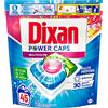 Dixan Power Caps Multicolor Detersivo in Capsule Pre-dosato per Lavatrice Pulito Profondo - Confezione da 45 Capsule, 1 item, 722.0 grams