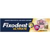 Fixodent Ultimate No Flavor - Crema adesiva per protesi totale e parziale, 40 ml