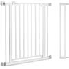 hauck Cancelletto di Sicurezza con Prolunga da 9 cm, senza Fori, White