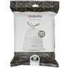 Brabantia PerfectFit Bags Sacchetti Spazzatura, Codice M (60L), 40 pz