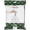 Brabantia PerfectFit Bags Sacchetti Spazzatura, Codice R (36L), 40 pz