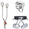 PETZL Kit VIA FERRATA VERTIGO S2 per adulti, con formato pratico, soluzione versatile