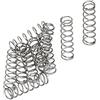 PATIKIL Molle a Spirale, 0,7mmx8mmx30mm Molle a Compressione, Molla a Compressione a Spirale 10pz 304 Acciaio Inox Molle, Argento Tonalità
