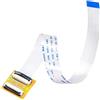 PATIKIL 24 Perni 0.5mm Passo 200mm Flessibile Piatto Cavo Capovolgi Su per Monta Estendi Adattatore Kit, FFC per LCD TV Auto Audio DVD Laptop A Tipo