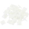 QUARKZMAN 55pz Distanziatore Adesivo per PCB Altezza Supporto 0,26 Bianco | Distanziatori Isolati Nylon Adesivo per Scheda PCB, Adatti per Foro PCB Dia 4mm a 4,3mm
