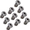 PATIKIL M4x8mm Torx Viti 12.9 Grado Lega Acciaio Bussola Viti per Sostituisce Carburo Inserto CNC Tornio Utensile 10pz