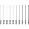 QUARKZMAN 10Pz #2 Punte Cacciavite Phillips PH2 1/4 Gambo Esagonale 4.33 (110mm) Lungo Acciaio S2 Magnetiche Inserti per Avvitatore Cacciavite Elettrico Punte Trapano 0.118 (3mm) Asta