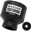 DAKCOS 34mm Chiave Bussola da 1/2, Bussola a 12 Punte,CR-MO