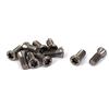 PATIKIL 10Pz M3.5x10mm Torx Viti Macchina Vite Svasata Argento Tonalità