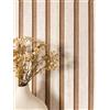 Newroom Carta da parati in bronzo non tessuto per ufficio - Carta da parati moderna beige pannelli da parete leggero lucido parete in legno naturale moderno pannelli con consigli per tappezzeria