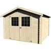 DÉCOR ET JARDIN Casetta in legno da giardino decor et jardin flodovrak in abete bianco nordico 317x313x232 cm
