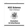 CGP Books KS2 Science Year 6 Workout: Evolution & Inheritance (Tascabile)