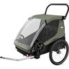 Thule Courier Bambini, Cane E Bici Rimorchio Vintage green, One-Size