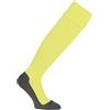 Uhlsport Team Pro Essential/calzettoni/calze da calcio per bambino senza ferma calzettoni, giallo fluo, taglia 28-32