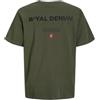 R.d.d. royal denim division RDD T-Shirt Stampa sul Retro | Relaxed Fit, Stampa sul retro, Maniche corte, Casual, Temperatura massima di 40°C ciclo molto delicato