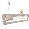 lionelo Eva Sponda Letto Universale Pieghevole 150x42 cm con Reclino a 180°