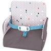 Badabulle Rialzo Sedia per Bambini Yummy Travel - Portatile, Leggero e universale -6-36 mesi d'età o un peso massimo di 15 kg