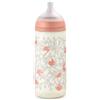 Suavinex, Biberon Birdies, 360 ml, Flusso L, 6+ Mesi, Rosa