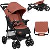 LIONELO Emma Plus Passeggino Leggero e Pieghevole per Bambini da 6 Mesi