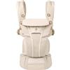 Ergobaby Omni Breeze per neonati, 4 posizioni SoftFlex Mesh anteriore ergonomico posteriore per neonati (Natural Beige)