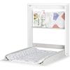 Badabulle B035201 Fasciatoio da muro Plouf compatto con materassino fasciatoio, 10199 g