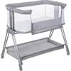 lionelo Luna Lettino Co-Sleeping da Affiancare per Neonato con Materasso