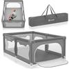 LIONELO Willow Box per Bambini 0-48 Mesi 127 x 187 x 68 cm Ampia Superficie