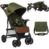 LIONELO Emma Plus Passeggino Leggero e Pieghevole per Bambini da 6 Mesi