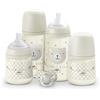 Suavinex Set Biberon Neonati, 5 Pz, +0M, Wild&Free Beige